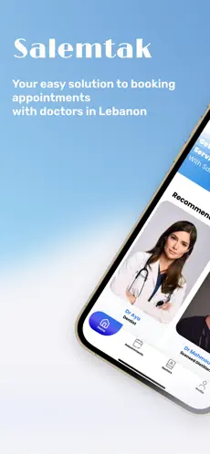 Salemtak Doctor Appointment App Mockup