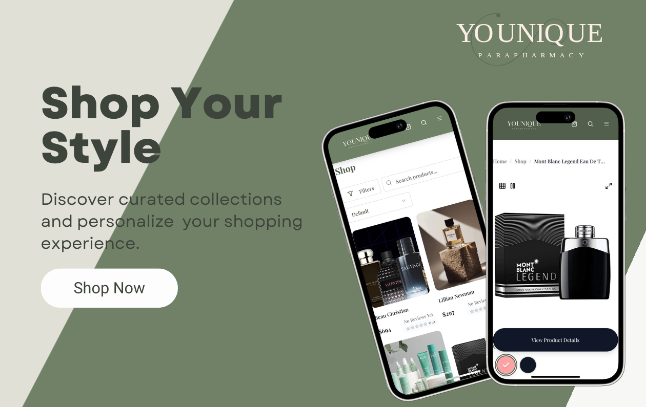 Younique E-commerce Mockup